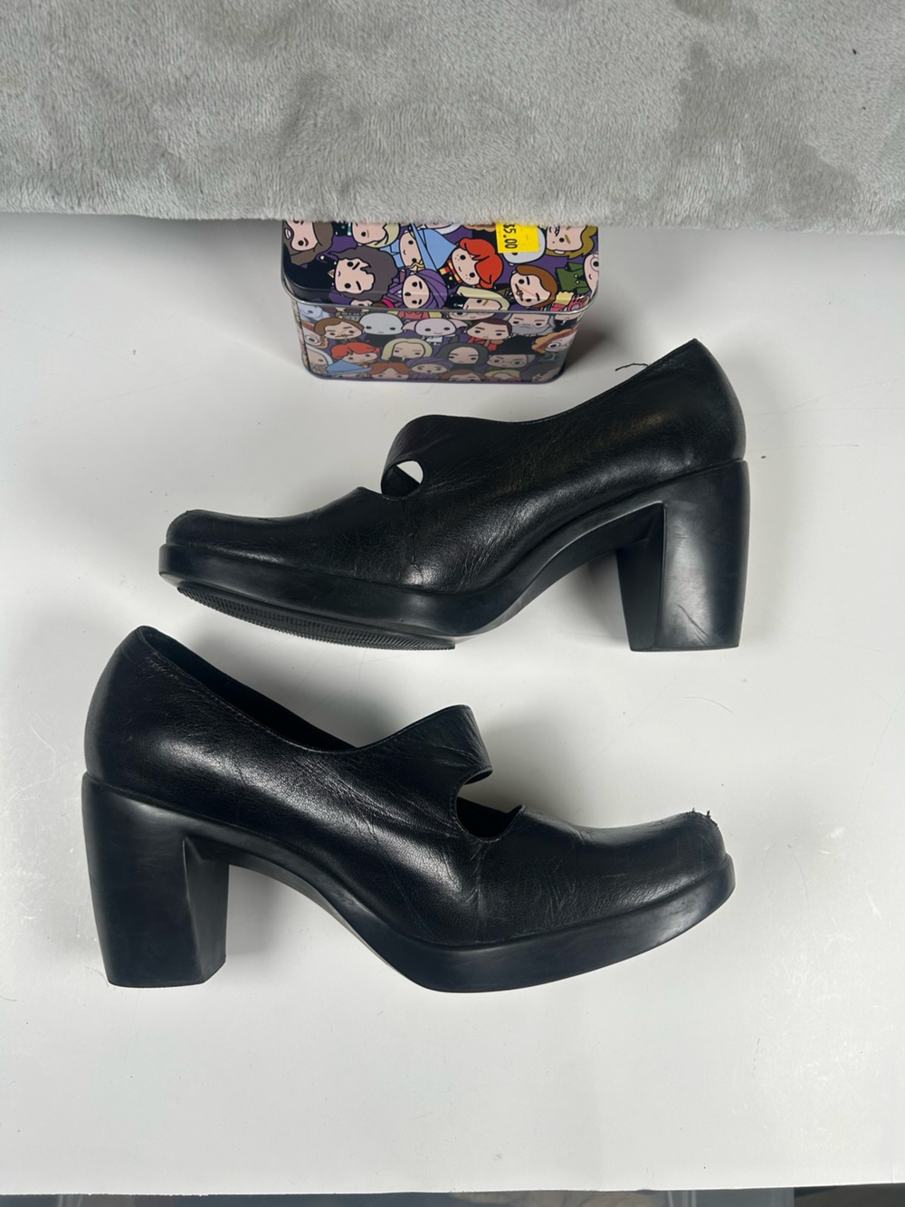 Dansko Classic Black Mary Jane Heels - Women's Comfort Pump - Picture 4 of 11